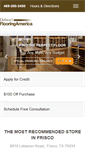 Mobile Screenshot of dobsonsflooringamericafrisco.com